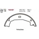 Purchase Top-Quality Rear Parking Brake Shoes by EUROROTOR - 828 pa2