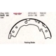 Purchase Top-Quality Rear Parking Brake Shoes by EUROROTOR - 856 pa3