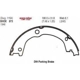 Purchase Top-Quality Rear Parking Brake Shoes by EUROROTOR - 873 pa3