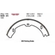 Purchase Top-Quality Rear Parking Brake Shoes by EUROROTOR - 874 pa2