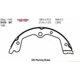 Purchase Top-Quality Rear Parking Brake Shoes by EUROROTOR - 897 pa1