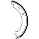 Purchase Top-Quality Rear Parking Brake Shoes by HELLA PAGID - 355050361 pa9