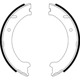 Purchase Top-Quality Rear Parking Brake Shoes by HELLA PAGID - 355050581 pa6