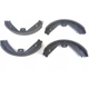 Purchase Top-Quality POWER STOP - B969 - Rear Parking Brake Shoes pa1