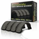 Purchase Top-Quality Rear Parking Brake Shoes by POWER STOP - B758 pa2