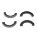 Purchase Top-Quality Rear Parking Brake Shoes by POWER STOP - B803 pa1