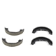 Purchase Top-Quality Rear Parking Brake Shoes by POWER STOP - B877 pa1