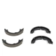 Purchase Top-Quality Rear Parking Brake Shoes by POWER STOP - B932 pa2