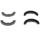 Purchase Top-Quality Rear Parking Brake Shoes by POWER STOP - B938 pa2
