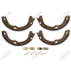 Purchase Top-Quality Rear Parking Brake Shoes by PROMAX - 12-1040 pa2