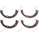 Purchase Top-Quality Rear Parking Brake Shoes by PROMAX - 12-1051 pa2