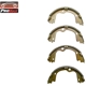 Purchase Top-Quality Rear Parking Brake Shoes by PROMAX - 12-1078 pa1