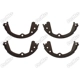 Purchase Top-Quality Rear Parking Brake Shoes by PROMAX - 12-1104 pa4