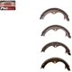 Purchase Top-Quality Rear Parking Brake Shoes by PROMAX - 12-556 pa1