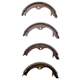 Purchase Top-Quality PROMAX  -  12-556 - Rear Parking Brake Shoe pa2