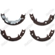 Purchase Top-Quality Rear Parking Brake Shoes by PROMAX - 12-914L pa2