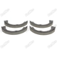 Purchase Top-Quality Rear Parking Brake Shoes by PROMAX - 12-948 pa1