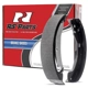 Purchase Top-Quality RS PARTS - RSS1043 - Rear Parking Brake Shoes pa2