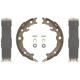 Purchase Top-Quality SILENCER - B1022 - Parking Brake Shoe pa1