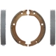 Purchase Top-Quality SILENCER - B933 - Parking Brake Shoe pa1