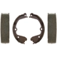 Purchase Top-Quality SILENCER - B973 - Parking Brake Shoe pa1