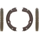 Purchase Top-Quality SILENCER - B977 - Parking Brake Shoe pa1