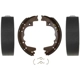 Purchase Top-Quality SILENCER - B980 - Parking Brake Shoe pa1