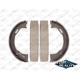 Purchase Top-Quality Rear Parking Brake Shoes by TOP QUALITY - NB-701B pa1