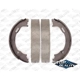 Purchase Top-Quality Rear Parking Brake Shoes by TOP QUALITY - NB-777B pa1
