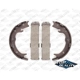 Purchase Top-Quality Rear Parking Brake Shoes by TOP QUALITY - NB-782B pa1
