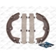 Purchase Top-Quality Rear Parking Brake Shoes by TOP QUALITY - NB-783B pa1