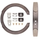 Purchase Top-Quality Rear Parking Brake Shoes by TOP QUALITY - NB-784B pa3