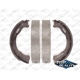 Purchase Top-Quality Rear Parking Brake Shoes by TOP QUALITY - NB-791B pa1