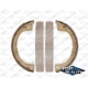 Purchase Top-Quality Rear Parking Brake Shoes by TOP QUALITY - NB-811B pa1