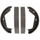 Purchase Top-Quality Rear Parking Brake Shoes by TOP QUALITY - NB-829B pa1