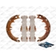 Purchase Top-Quality Rear Parking Brake Shoes by TOP QUALITY - NB-846B pa1