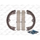 Purchase Top-Quality Rear Parking Brake Shoes by TOP QUALITY - NB-869B pa1
