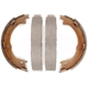 Purchase Top-Quality Rear Parking Brake Shoes by TOP QUALITY - NB-873B pa3