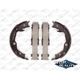 Purchase Top-Quality Rear Parking Brake Shoes by TOP QUALITY - NB-916B pa1