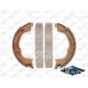 Purchase Top-Quality Rear Parking Brake Shoes by TOP QUALITY - NB-932B pa1
