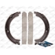 Purchase Top-Quality Rear Parking Brake Shoes by TOP QUALITY - NB-933B pa1