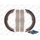 Purchase Top-Quality Rear Parking Brake Shoes by TOP QUALITY - NB-943B pa1