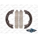 Purchase Top-Quality Rear Parking Brake Shoes by TOP QUALITY - NB-964B pa1