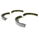 Purchase Top-Quality VAICO - V30-0544 - Rear Parking Brake Shoes pa6