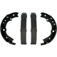 Purchase Top-Quality WAGNER - Z1006 - Rear Parking Brake Shoes pa2