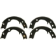 Purchase Top-Quality WAGNER - Z758 - Rear Parking Brake Shoes pa2