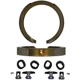 Purchase Top-Quality WAGNER - Z781 - Rear Parking Brake Shoes pa2