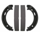 Purchase Top-Quality WAGNER - Z843 - Rear Parking Brake Shoes pa6
