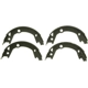 Purchase Top-Quality WAGNER - Z845 - Rear Parking Brake Shoes pa2