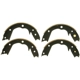 Purchase Top-Quality WAGNER - Z849 - Rear Parking Brake Shoes pa2